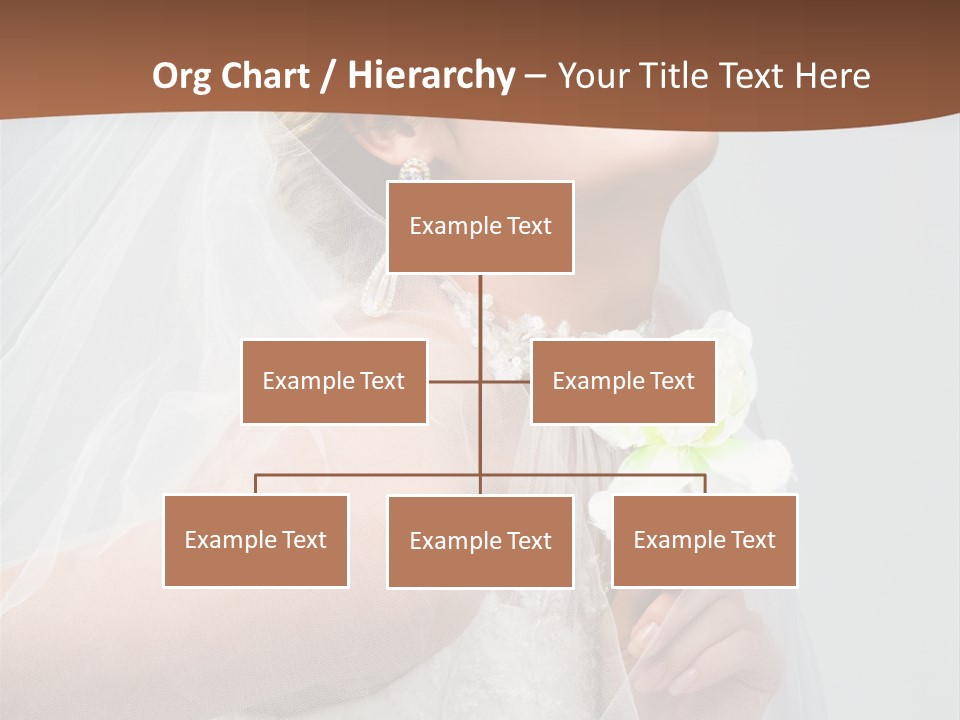 Veil Bride Marry PowerPoint Template