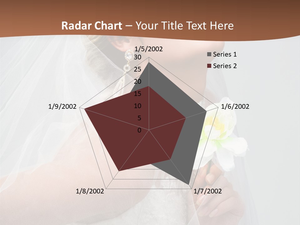 Veil Bride Marry PowerPoint Template