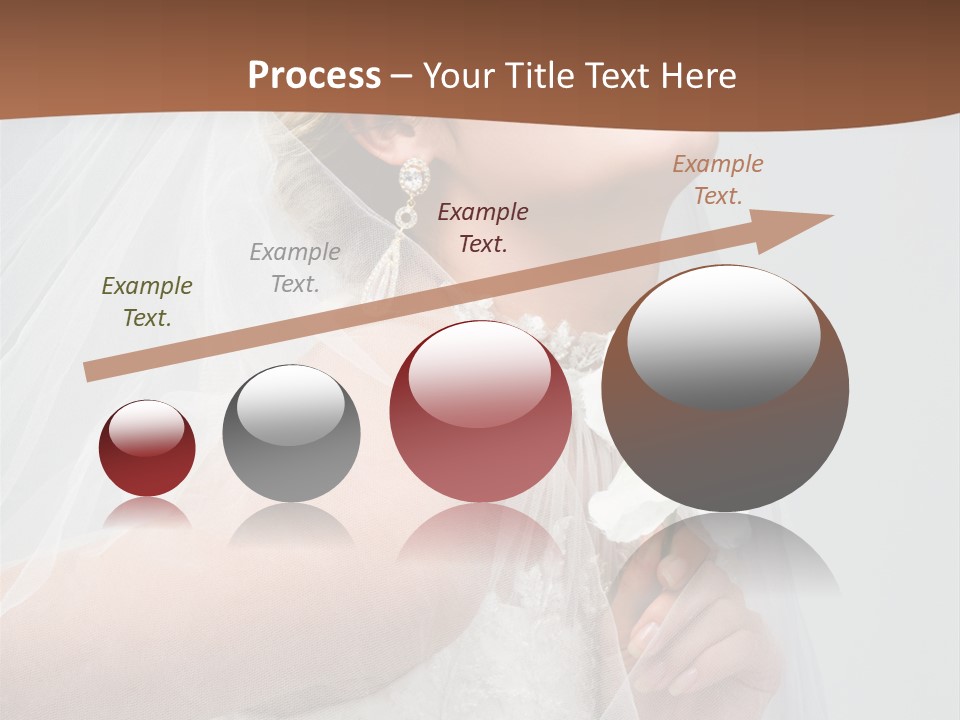 Veil Bride Marry PowerPoint Template