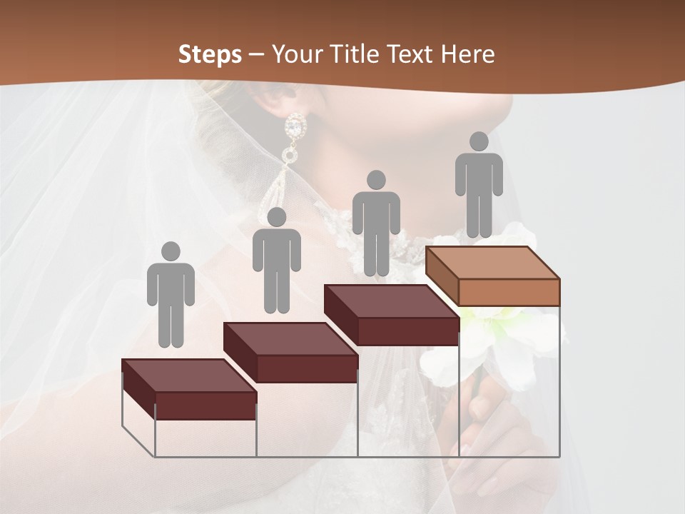 Veil Bride Marry PowerPoint Template