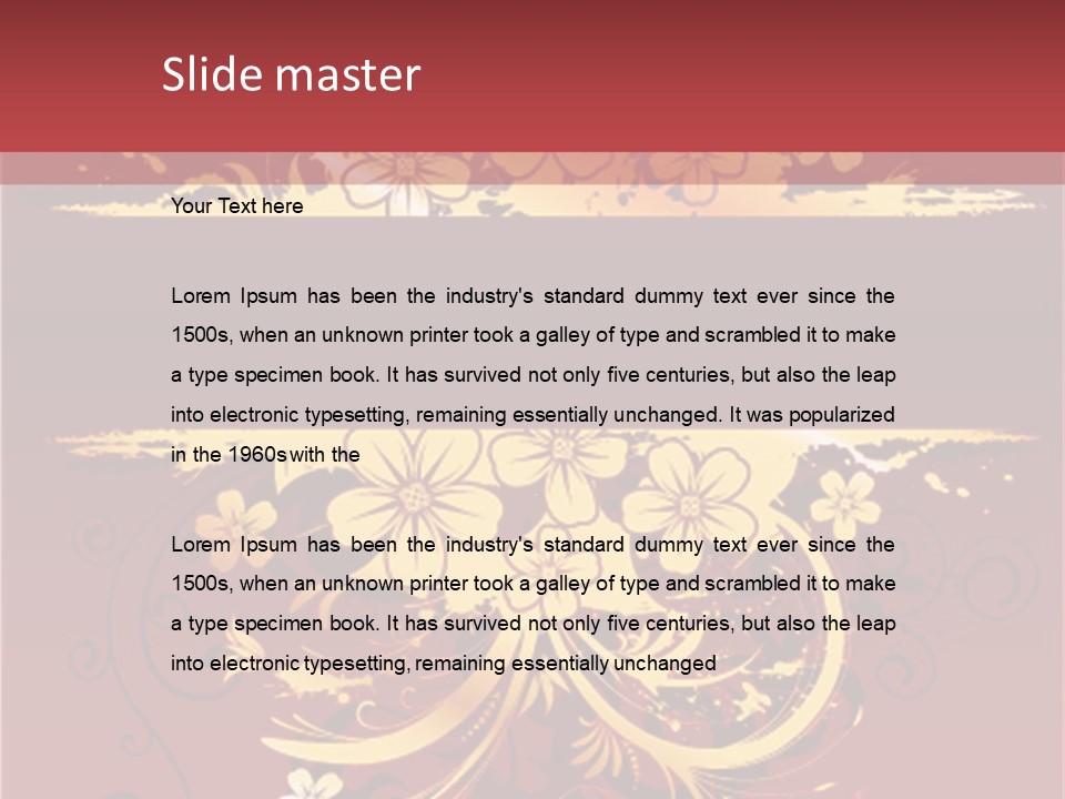 Creative Design Artwork PowerPoint Template