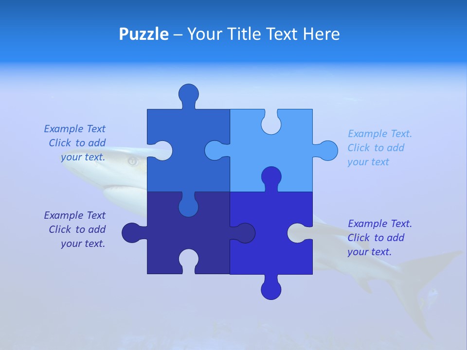 Underwater Perezii Sea PowerPoint Template