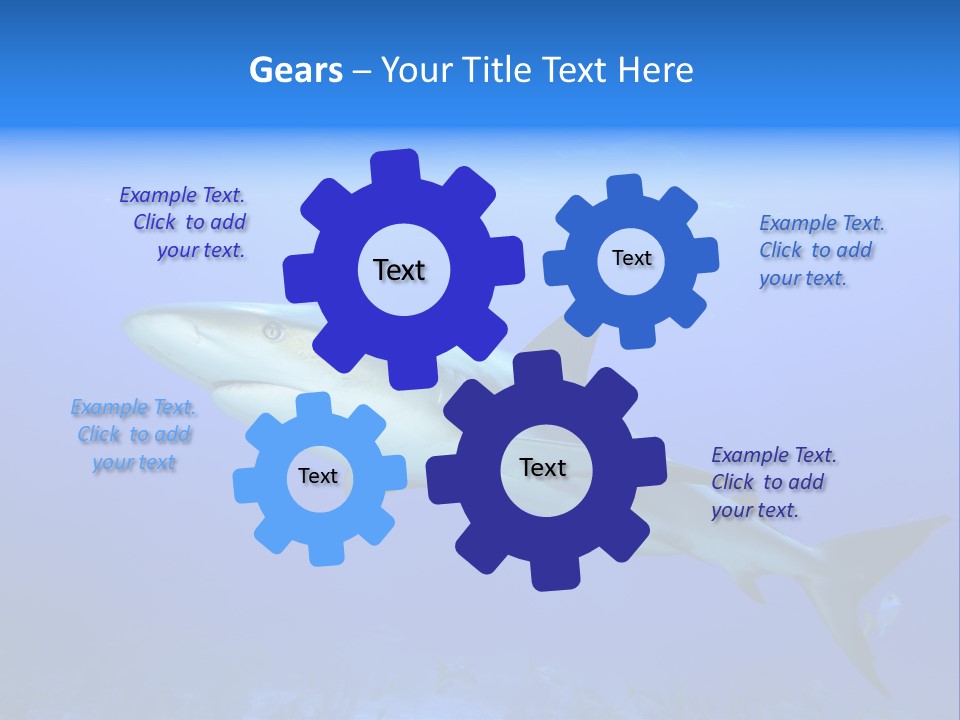 Underwater Perezii Sea PowerPoint Template