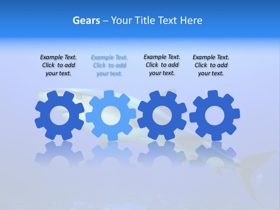 Underwater Perezii Sea PowerPoint Template