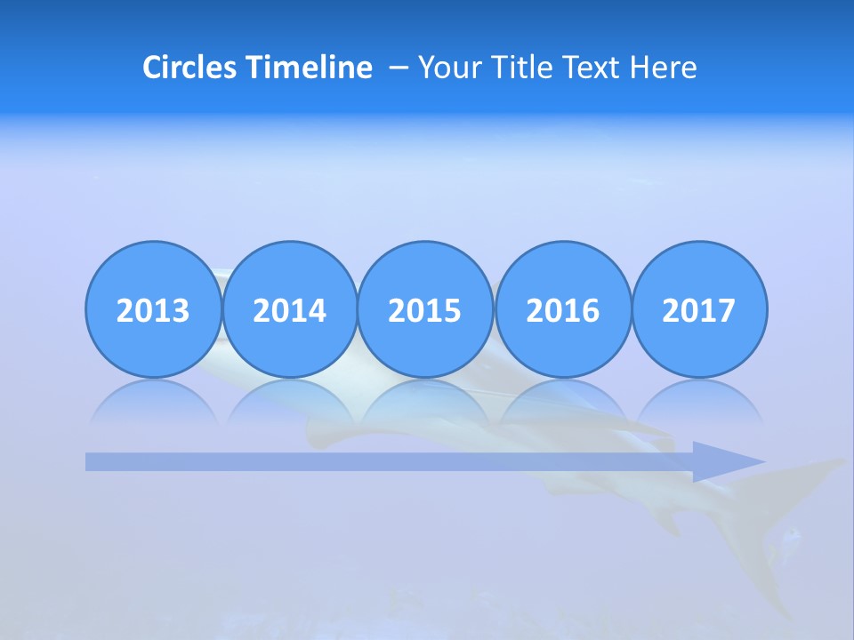 Underwater Perezii Sea PowerPoint Template