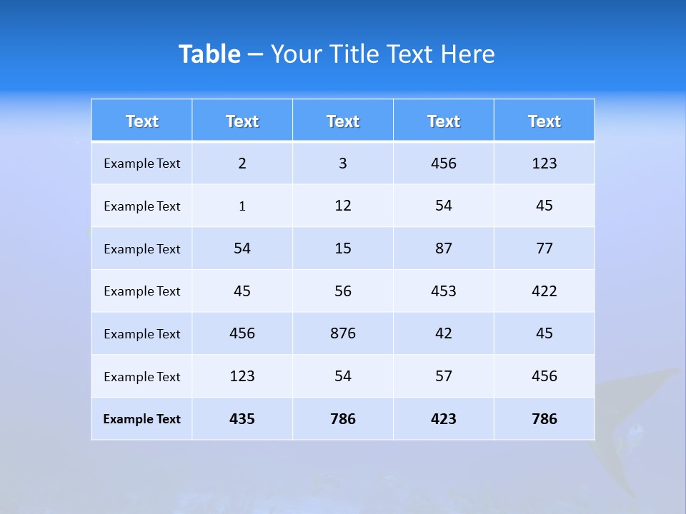 Underwater Perezii Sea PowerPoint Template