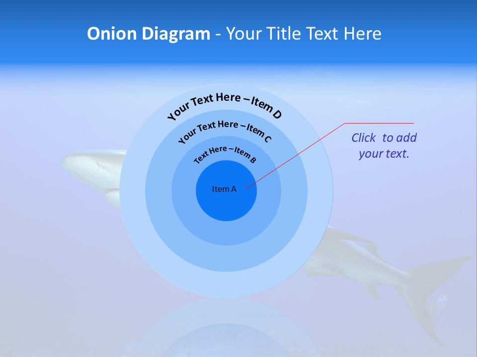 Underwater Perezii Sea PowerPoint Template