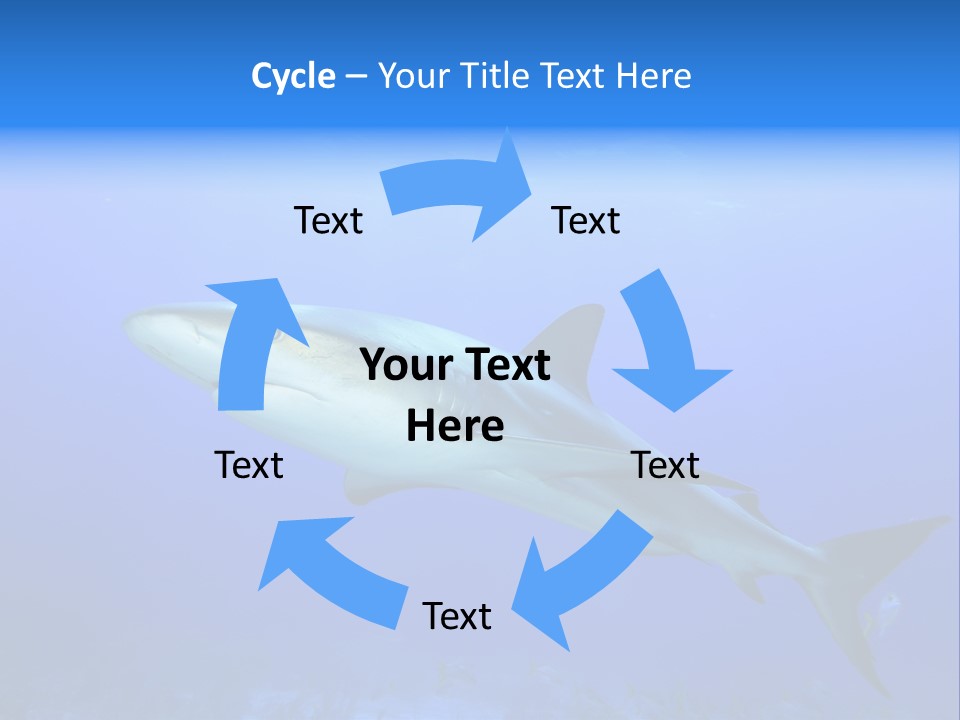 Underwater Perezii Sea PowerPoint Template