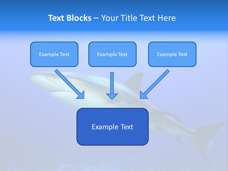 Underwater Perezii Sea PowerPoint Template