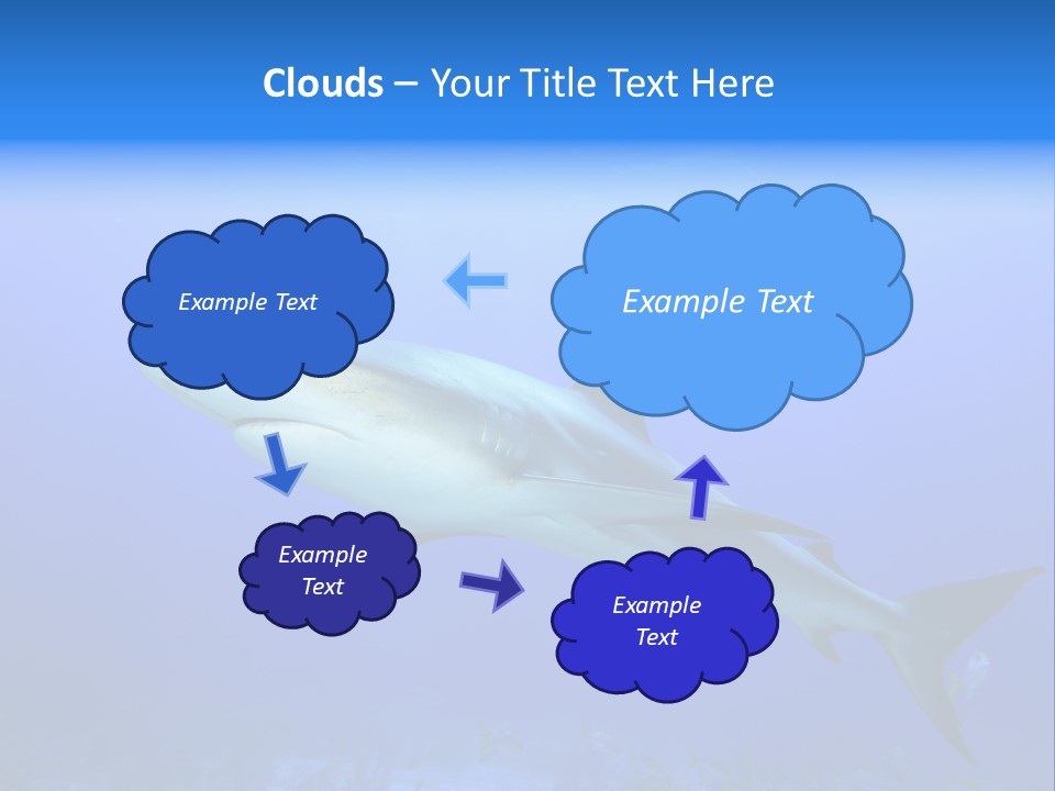 Underwater Perezii Sea PowerPoint Template