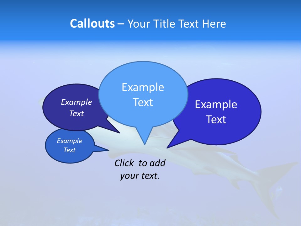 Underwater Perezii Sea PowerPoint Template