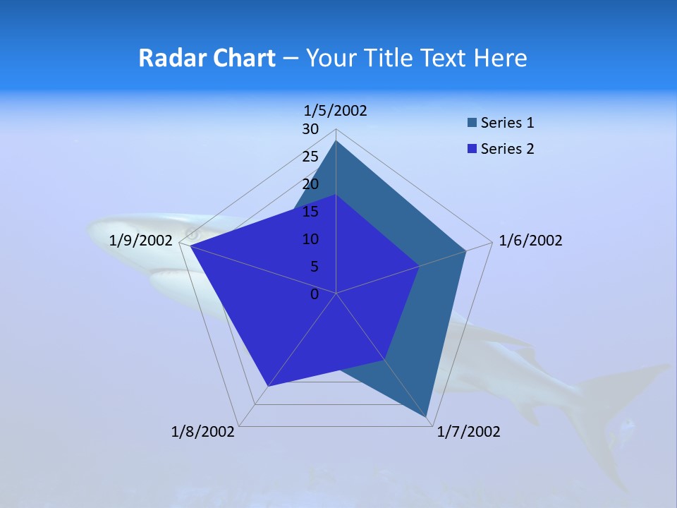 Underwater Perezii Sea PowerPoint Template