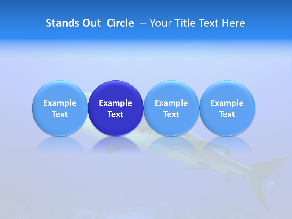 Underwater Perezii Sea PowerPoint Template