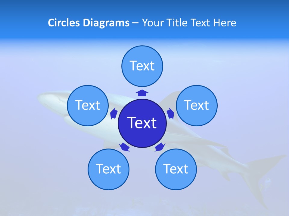 Underwater Perezii Sea PowerPoint Template