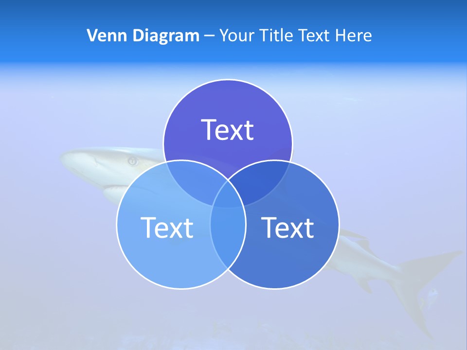 Underwater Perezii Sea PowerPoint Template