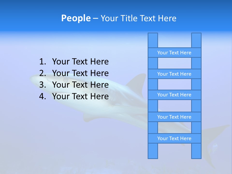 Underwater Perezii Sea PowerPoint Template