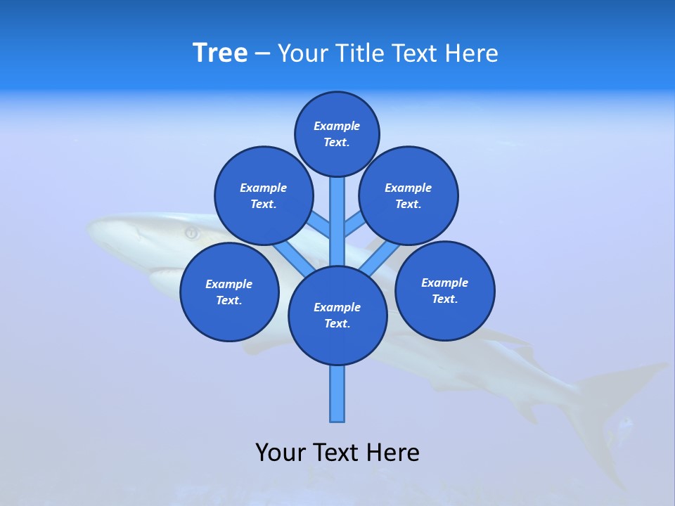 Underwater Perezii Sea PowerPoint Template