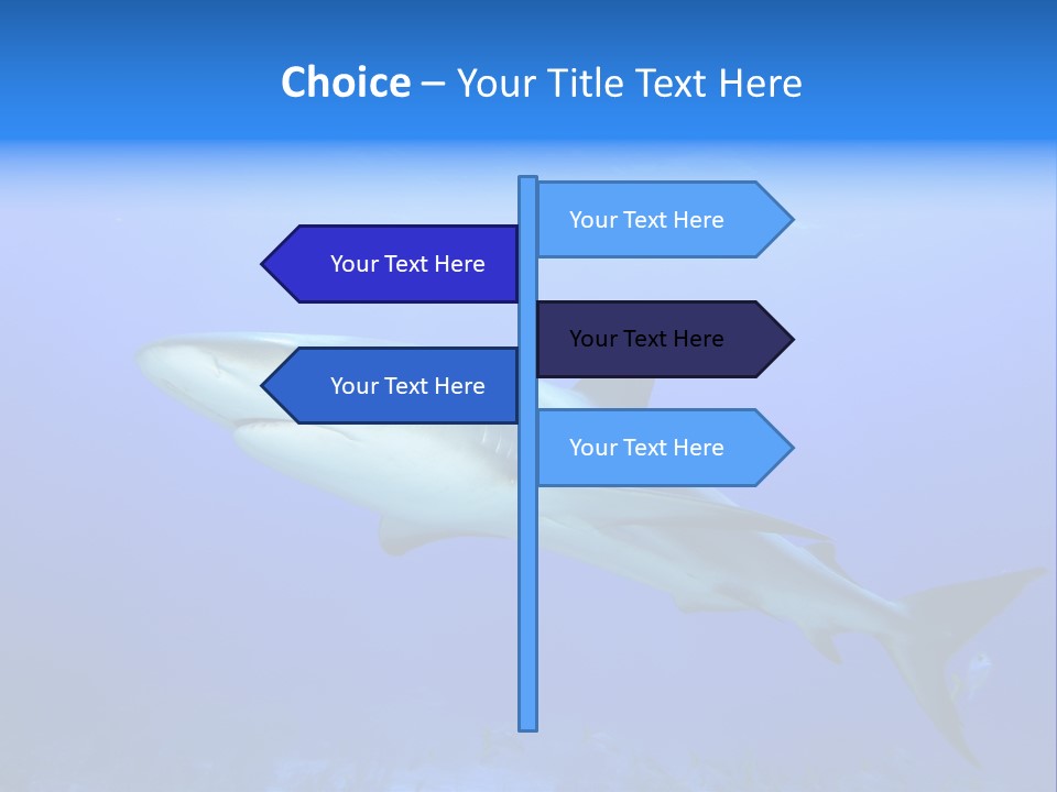 Underwater Perezii Sea PowerPoint Template