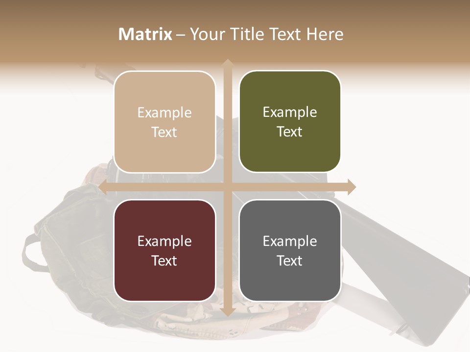 Desert Shock Projectile PowerPoint Template
