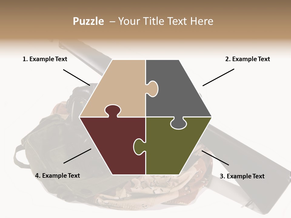 Desert Shock Projectile PowerPoint Template
