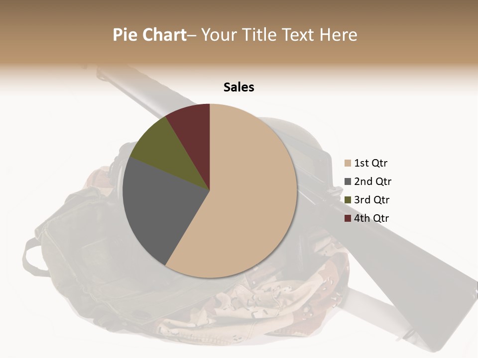 Desert Shock Projectile PowerPoint Template