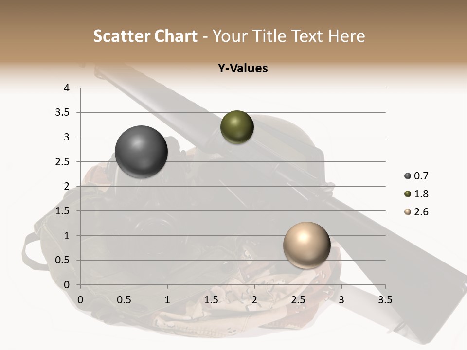 Desert Shock Projectile PowerPoint Template