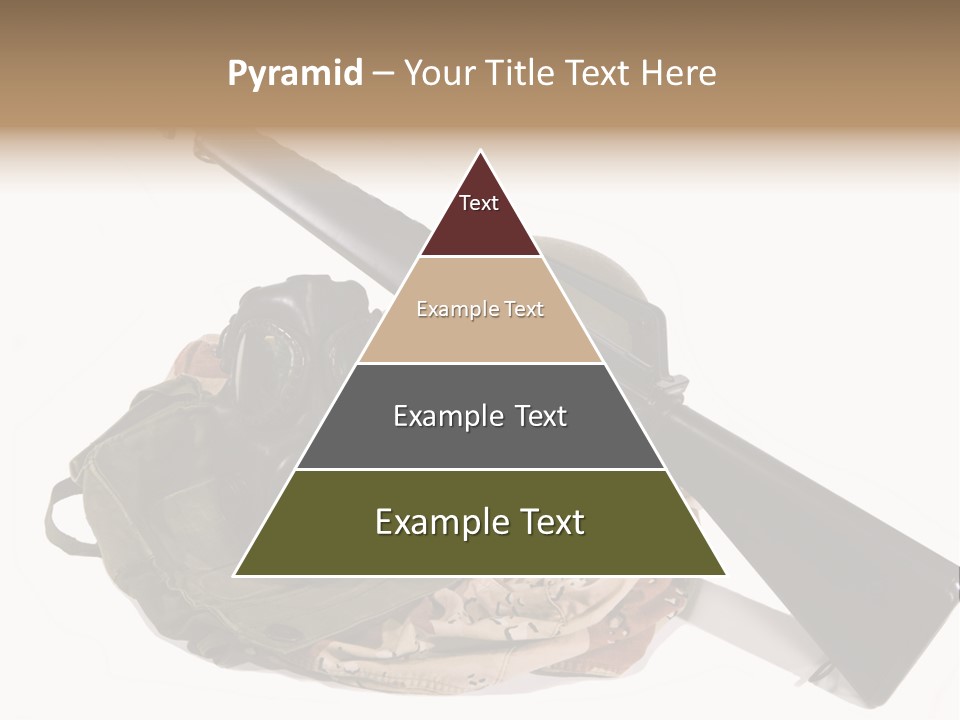 Desert Shock Projectile PowerPoint Template