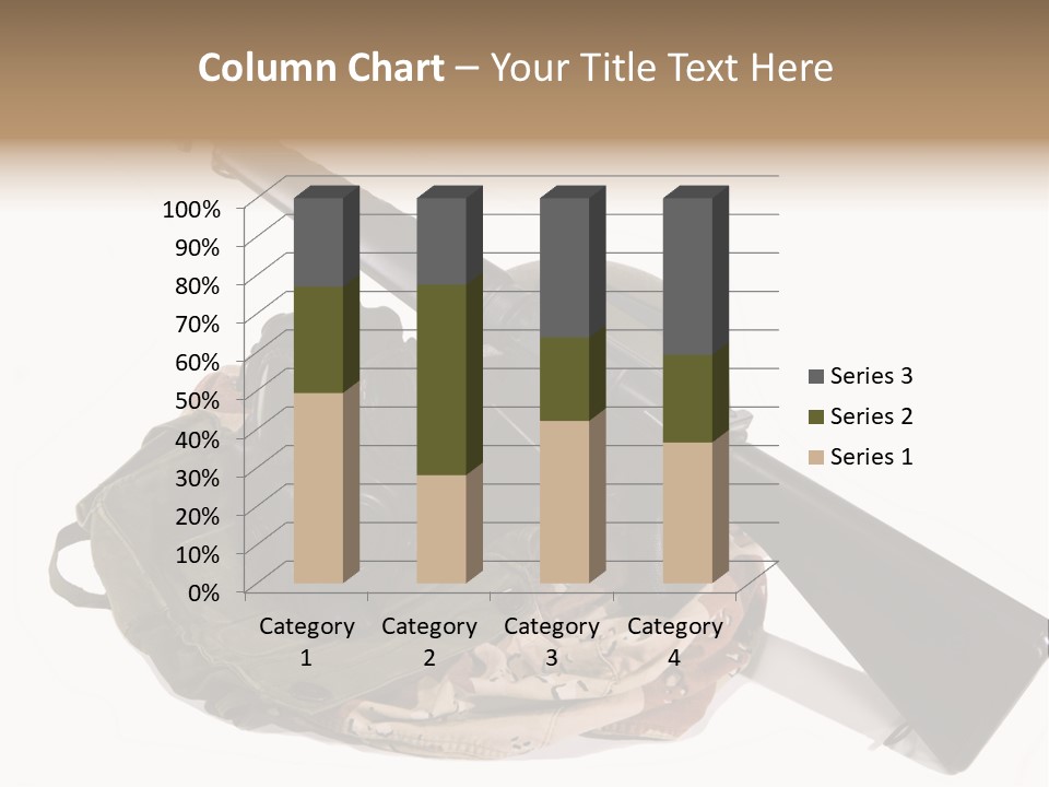 Desert Shock Projectile PowerPoint Template