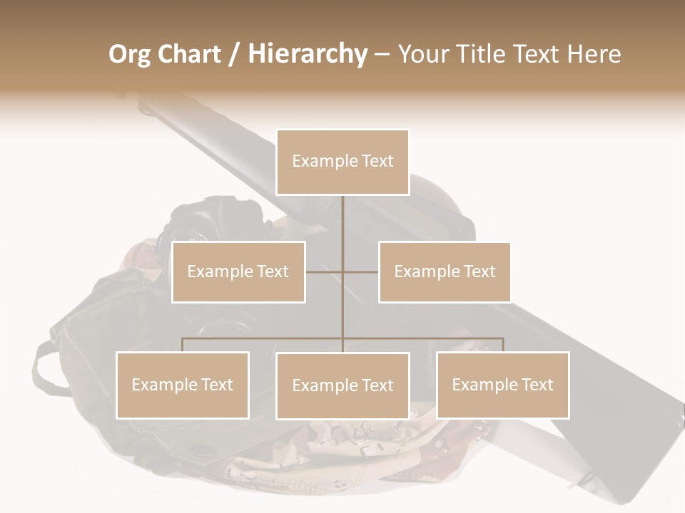 Desert Shock Projectile PowerPoint Template