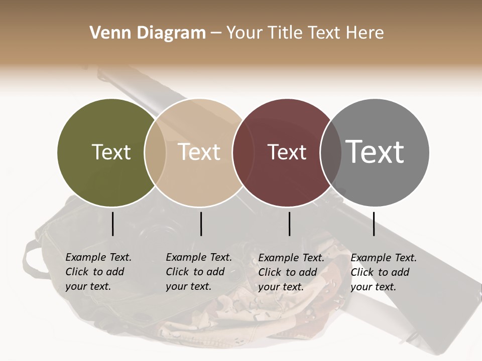 Desert Shock Projectile PowerPoint Template