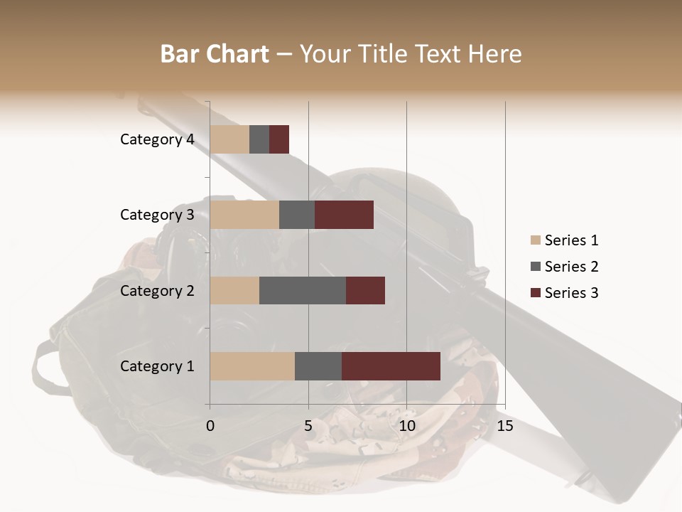 Desert Shock Projectile PowerPoint Template