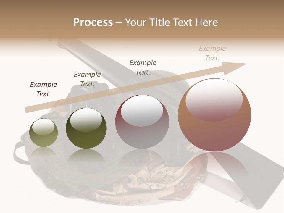 Desert Shock Projectile PowerPoint Template