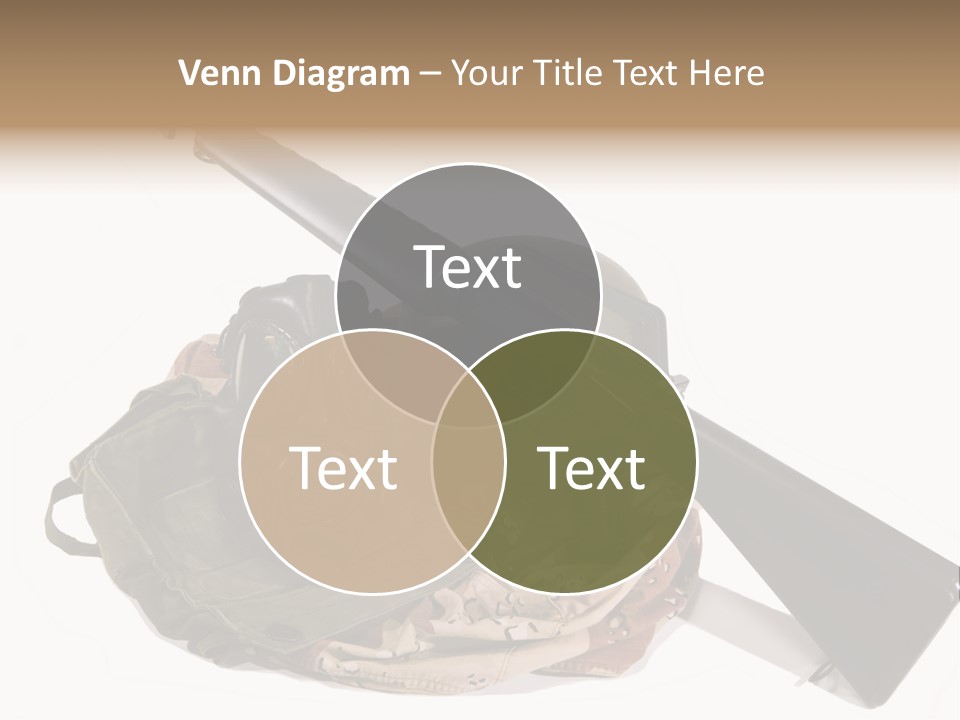 Desert Shock Projectile PowerPoint Template