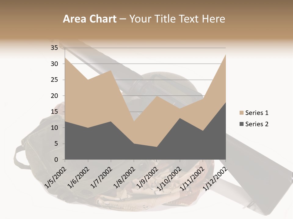 Desert Shock Projectile PowerPoint Template