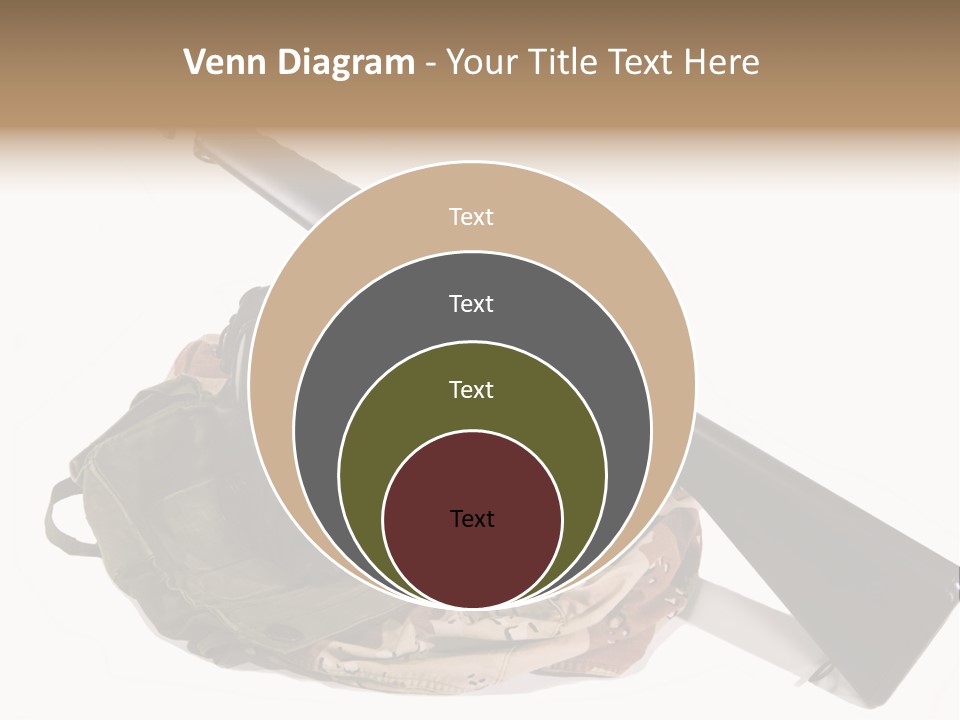 Desert Shock Projectile PowerPoint Template