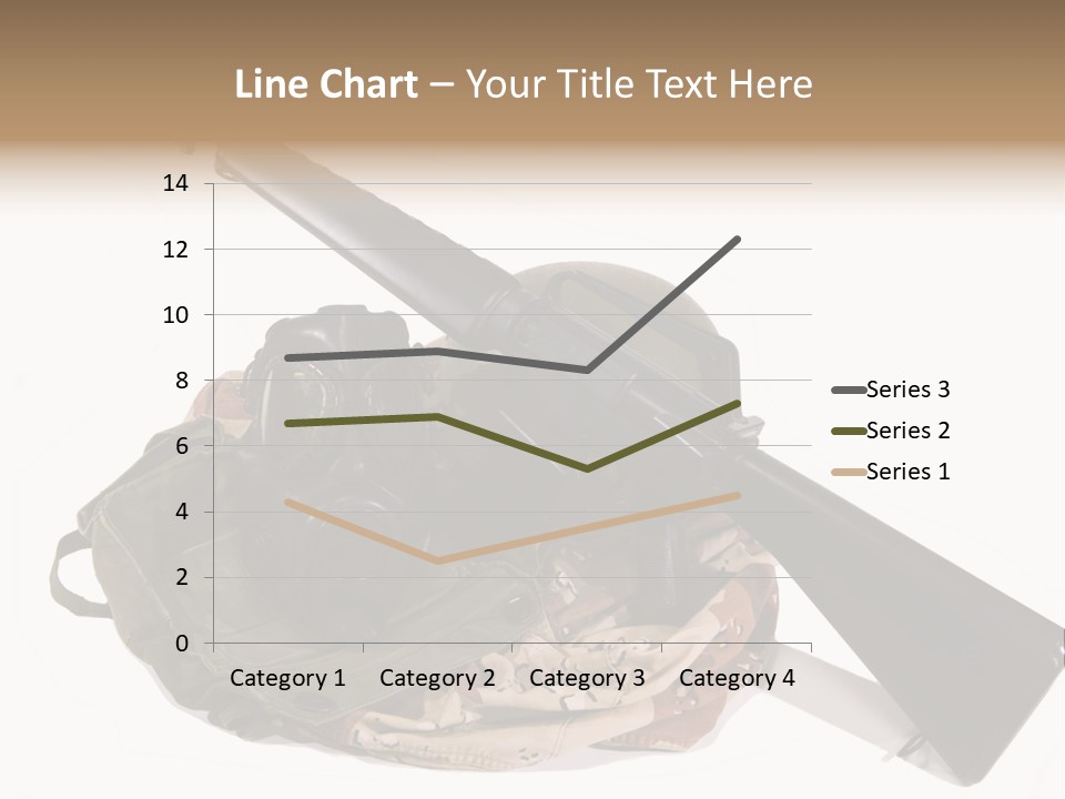 Desert Shock Projectile PowerPoint Template
