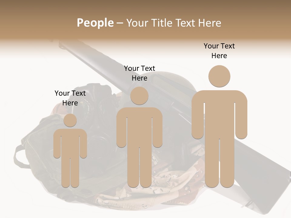 Desert Shock Projectile PowerPoint Template