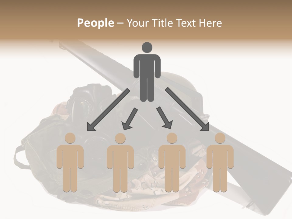 Desert Shock Projectile PowerPoint Template