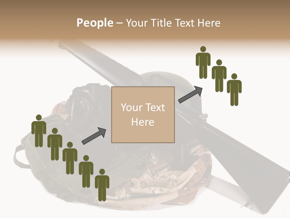Desert Shock Projectile PowerPoint Template