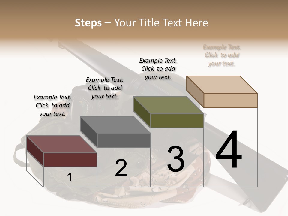Desert Shock Projectile PowerPoint Template