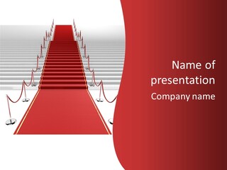 Award Gala Enter PowerPoint Template