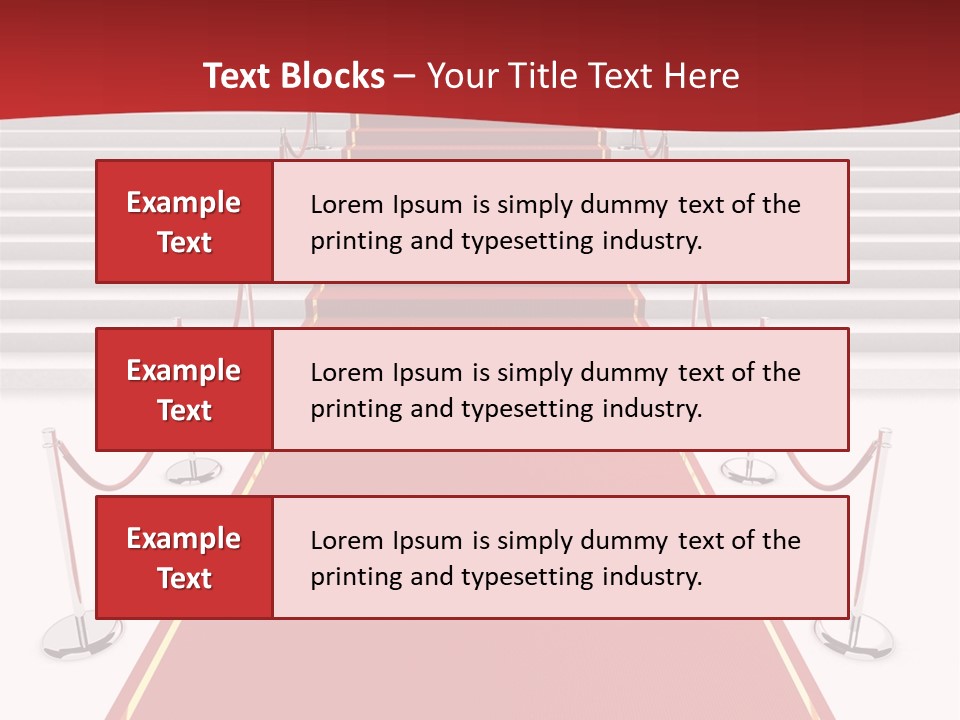 Award Gala Enter PowerPoint Template