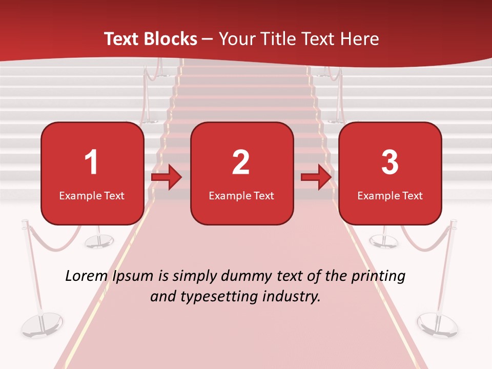Award Gala Enter PowerPoint Template
