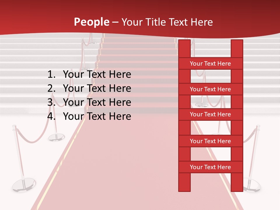 Award Gala Enter PowerPoint Template