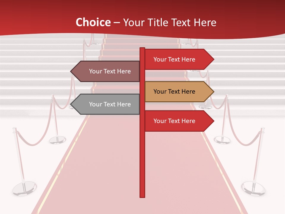 Award Gala Enter PowerPoint Template