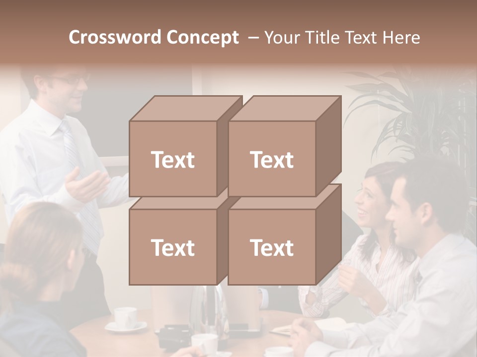 Professional Speech Discuss PowerPoint Template