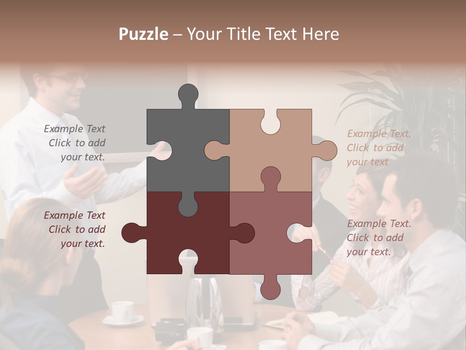 Professional Speech Discuss PowerPoint Template