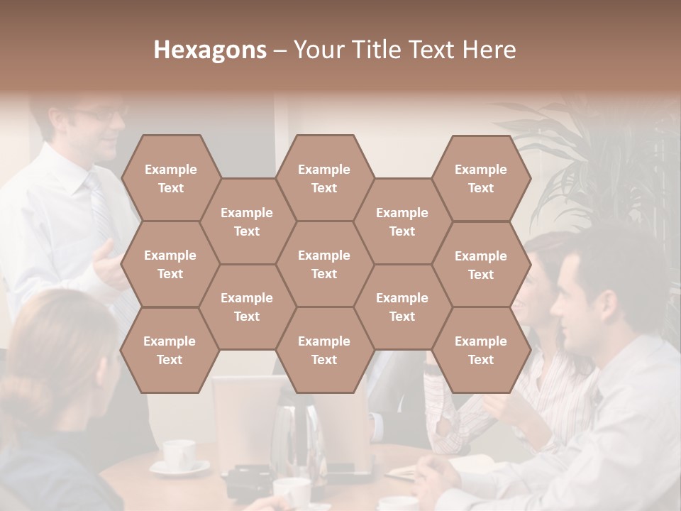 Professional Speech Discuss PowerPoint Template