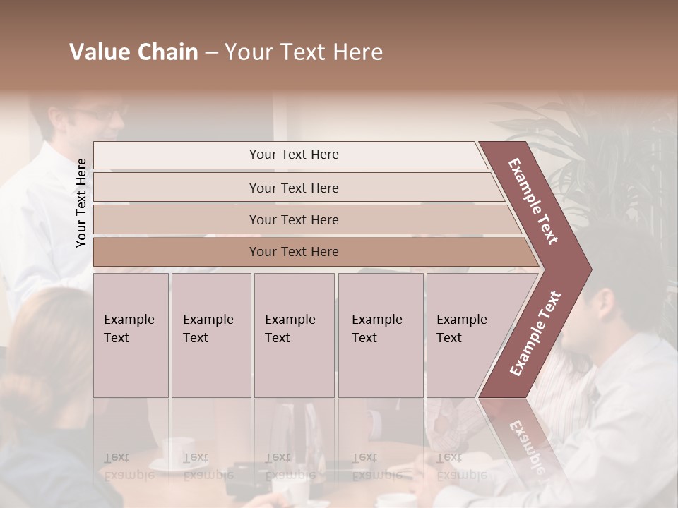 Professional Speech Discuss PowerPoint Template