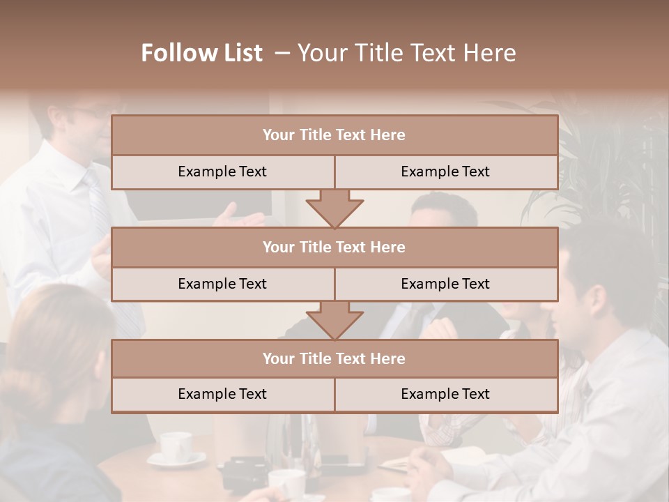 Professional Speech Discuss PowerPoint Template